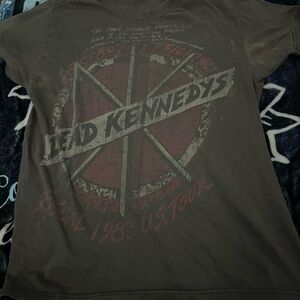 Stylish Gray and Red Short Sleeve Tees